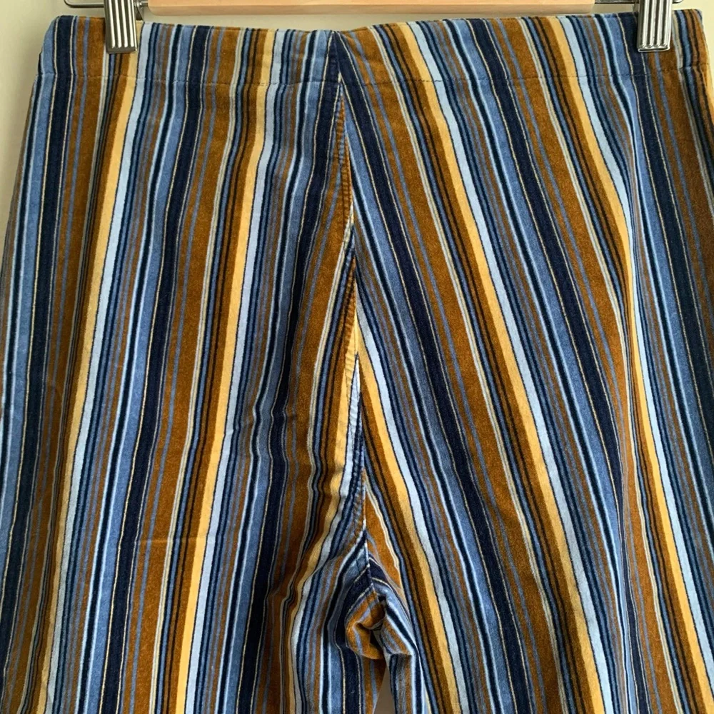 Mary-Kate and Ashley Y2K Velveteen Striped Pants Girls Size 16 - Picture 8 of 11